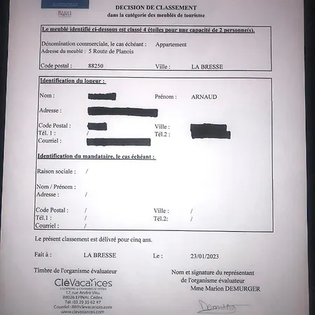 דירה Magnifique Classe 4 Etoiles Avec Sauna Et Terrasse Dans *